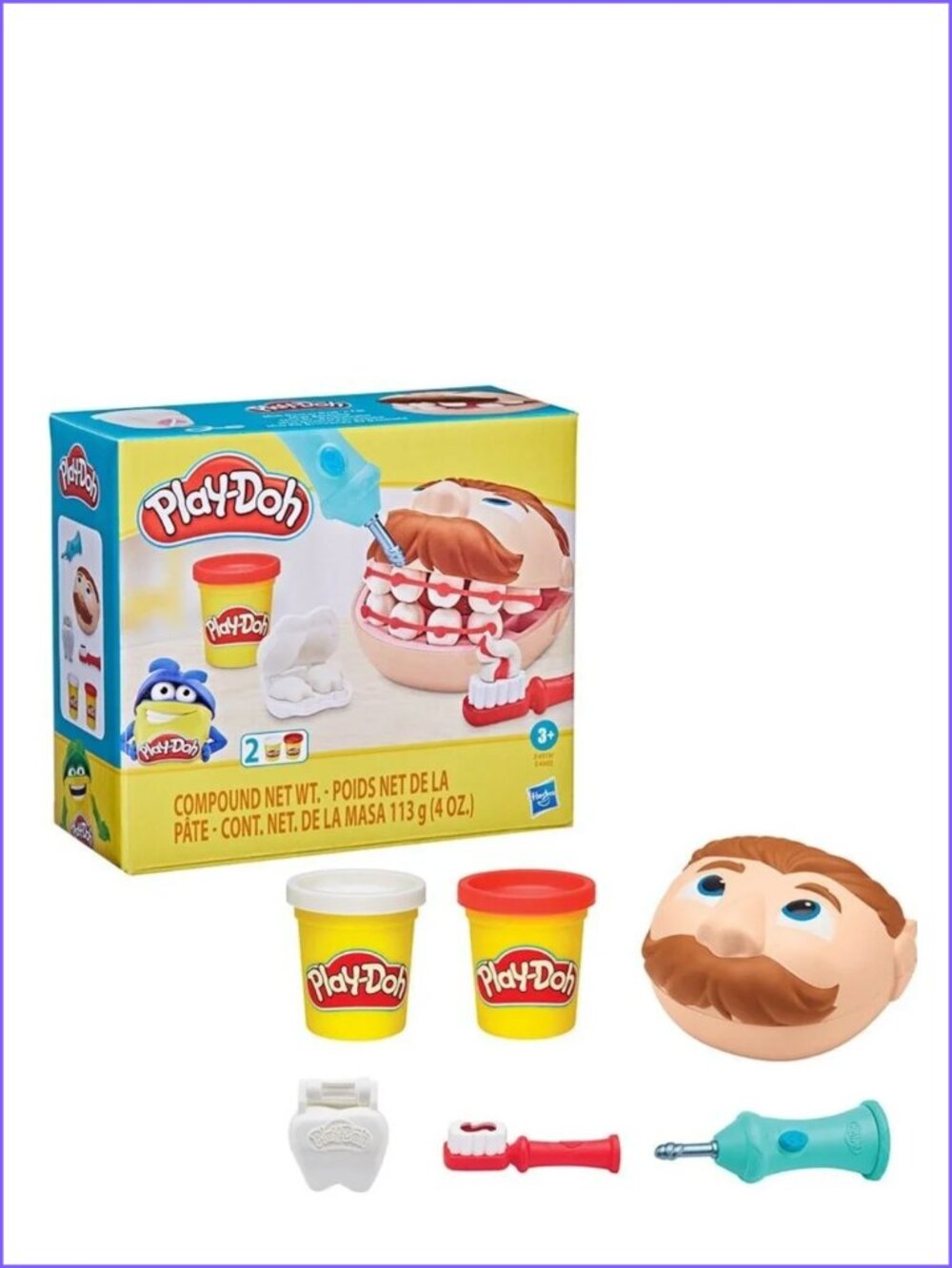 Play-Doh Mini Doctor Drill 'n Fill  Dentist Set Ages 3+ Brand New in Box